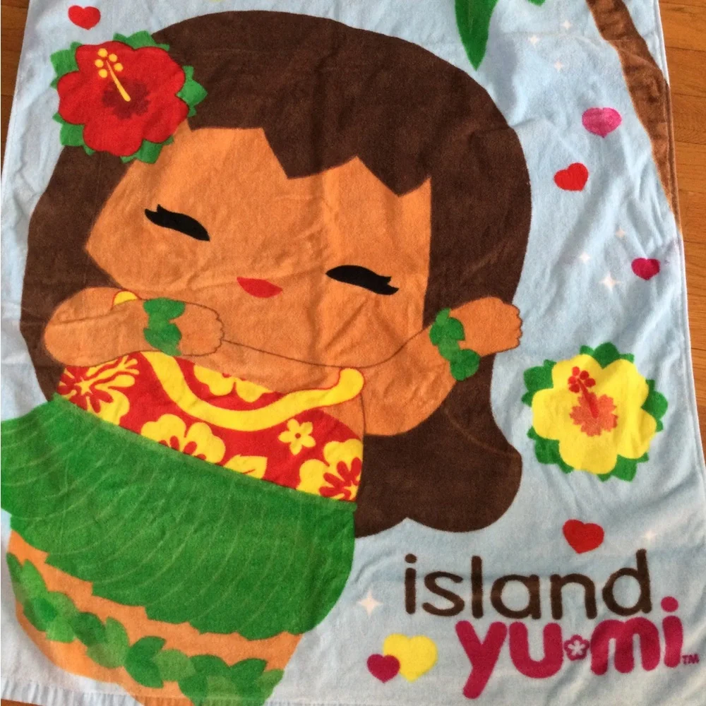 Island Heritage island colorful yumi towel, size 30x55